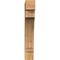 Ekena Millwork Imperial Block Rough Sawn Bracket, Western Red Cedar, 4"W x 18"D x 26"H BKT04X18X26IMP05RWR - alternate 3